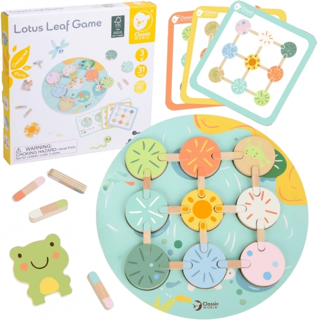 Classic World sensorisk spil Lotusblad