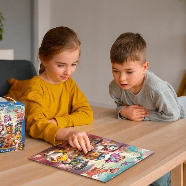 Puslespil PAW Patrol Dinosaur Redning