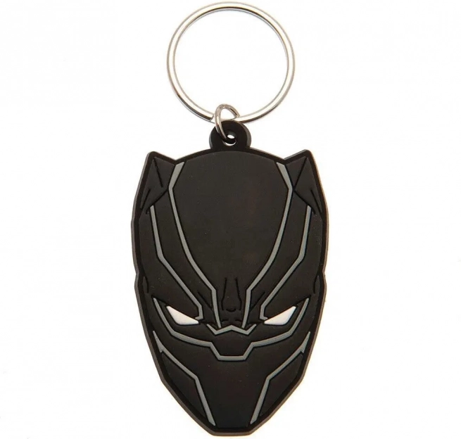 Gummi-nøglering Black Panther