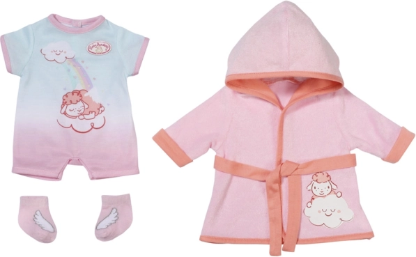 Baby Annabell badekåbe og pyjamas 43 cm