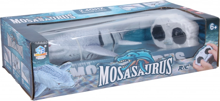 Havøgle Mosasaurus RC med fjernbetjening 36 cm