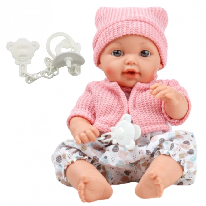 Dukke Baby med Hue og Lyde
