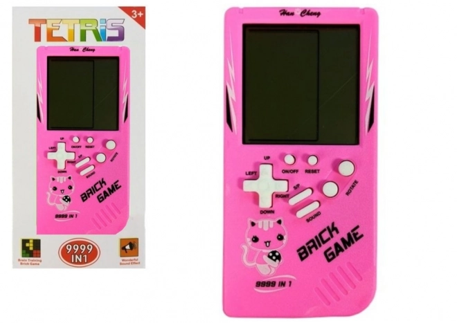 Elektronisk spil Tetris Brick Pink