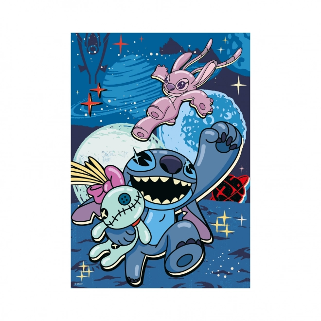 Puslespil Lilo & Stitch Neon 100 XXL Brikker