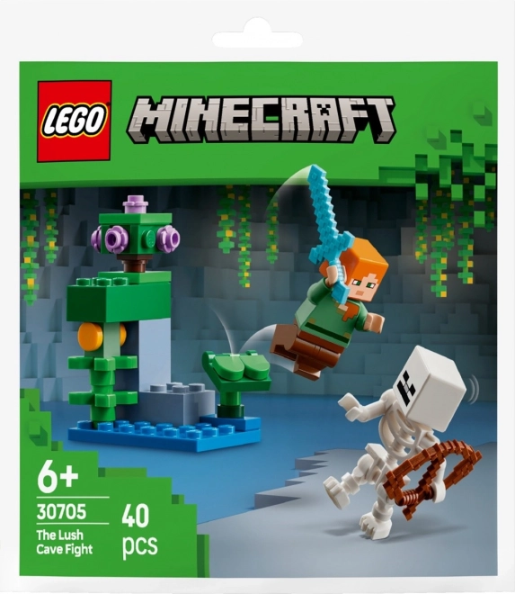 Minecraft Klodser Kamp i frodig hule