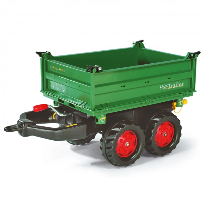 Fantastisk grøn anhænger Mega Trailer til traktor Rolly Toys