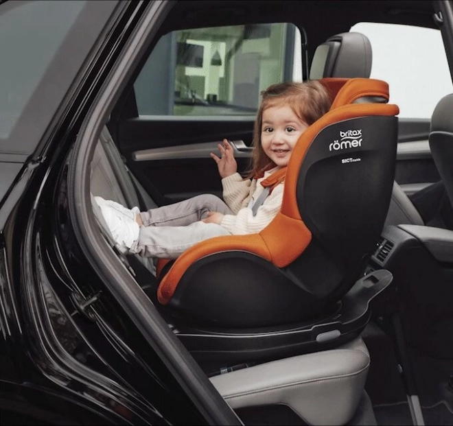 Autostol Britax Römer Dualfix 5Z med Flex Base 5Z - Midnight Grey