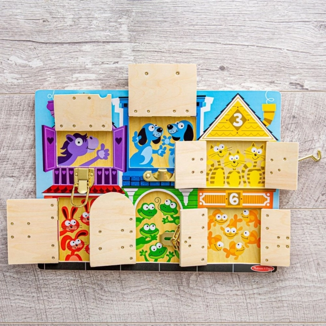 Låse og sikkerhedsbræt Melissa and Doug