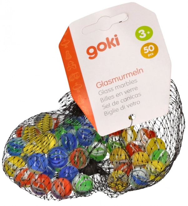 Glasstenkugler Kattens øje 50 stk