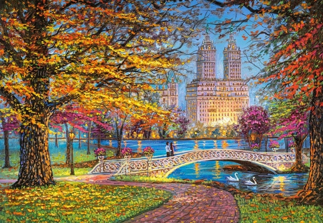 Puslespil 1500 brikker - Central Park