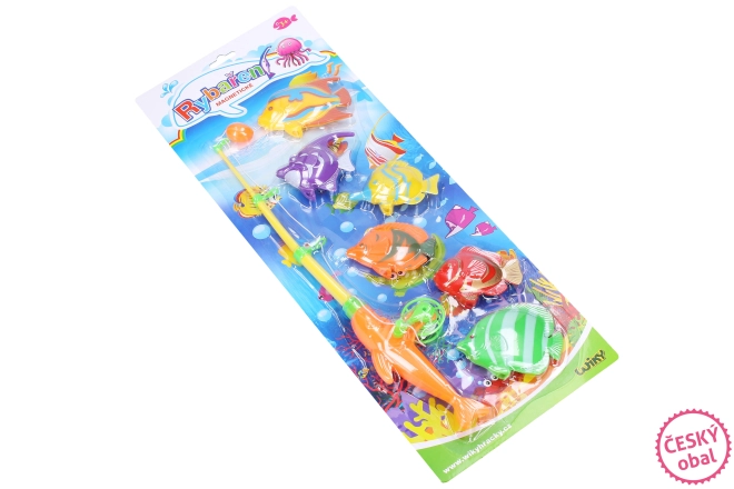 Fiskespil magnetisk stang 40 cm - tjekkisk emballage