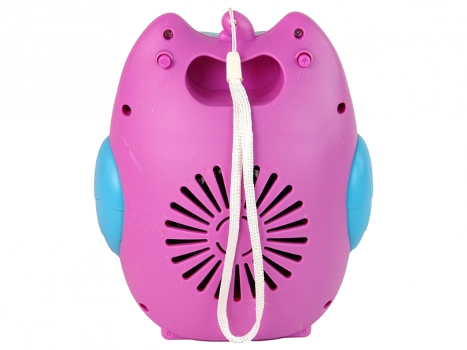 Sæbeboblemaskine Ugle Lyder Pink