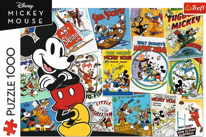 Puslespil 1000 Brikker i Mickey Mouse's Verden