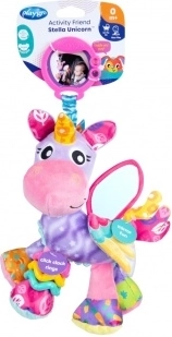 Playgro enhjørningen Stella hængende legetøj til babyer