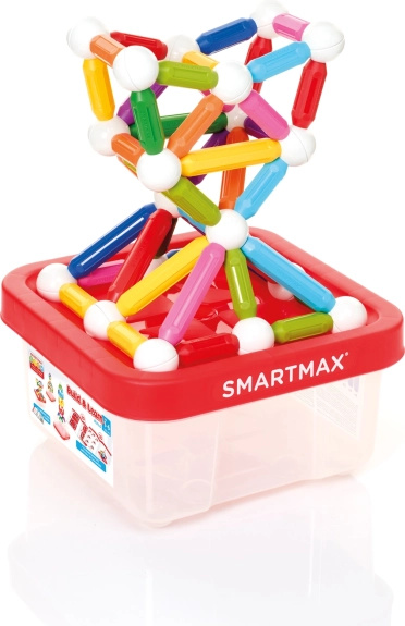 SmartMax beholder med magnetisk byggesæt 100 stk.