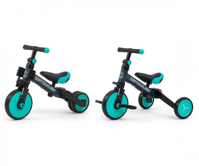 Børne Løbecykel 3i1 Optimus Mint