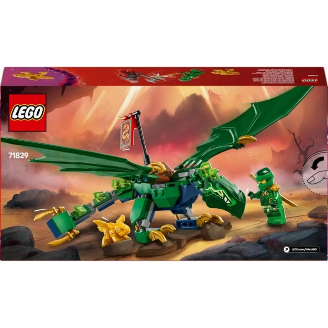 Lego Ninjago grøn skovdrage Lloyds