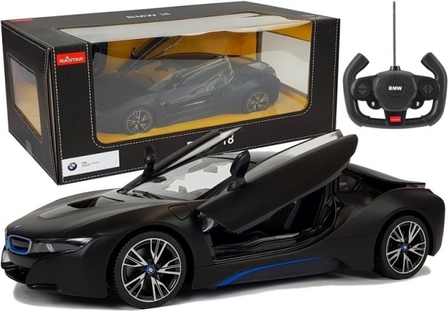 RC-bil BMW i8 1:14 med automatiske døre – RASTAR