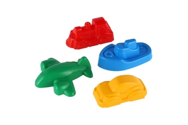 Forme Sandkager til sand 4 stk plast transportmidler i nettet 12m+