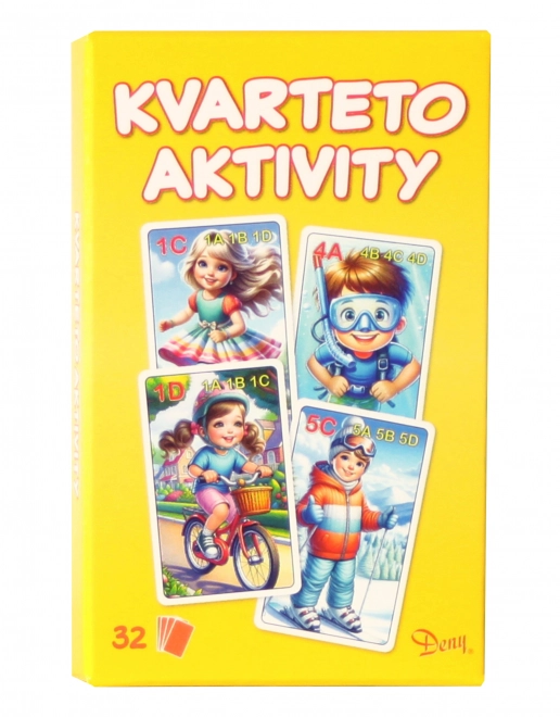 Kortspillet Kvartet for børn