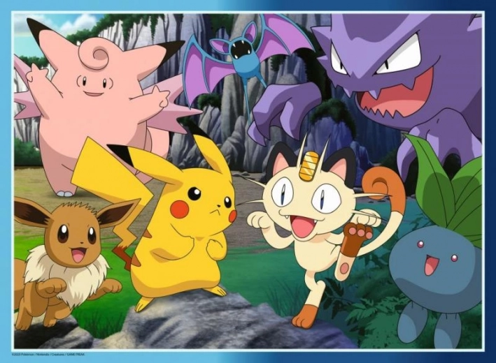 Puzzle Ravensburger Pokémon-verdenen 300 brikker