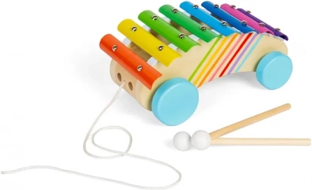 Træks xylophon i træ BIGJIGS TOYS
