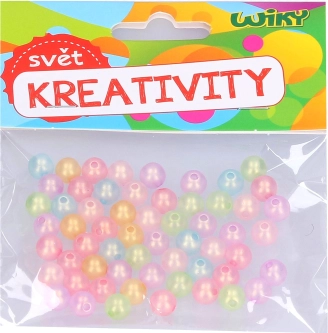 Farvede perler 20 g