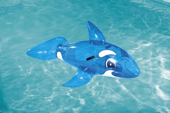 Flydende delfin med håndtag Transparent 1,57 m x 94 cm