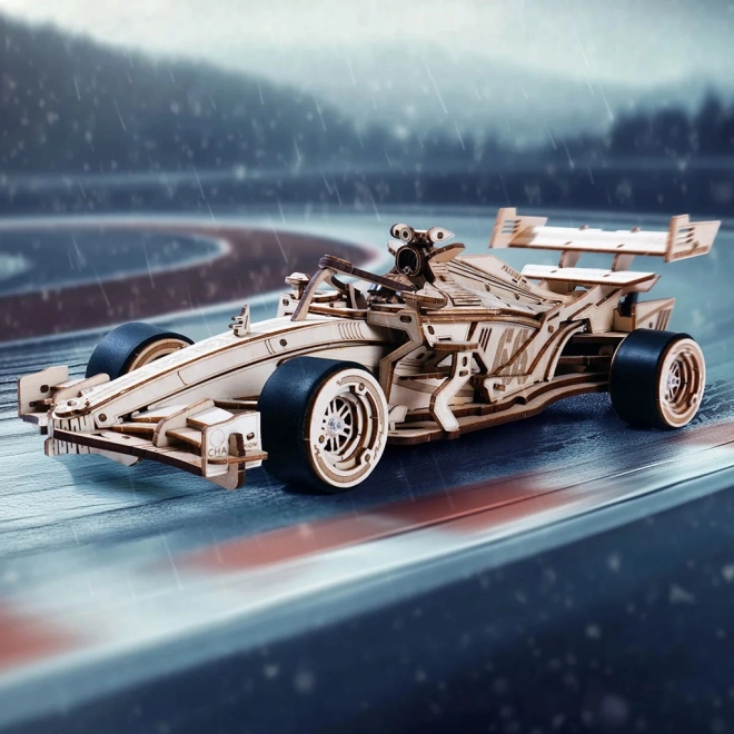 RoboTime 3D træpuslespil Racerbil