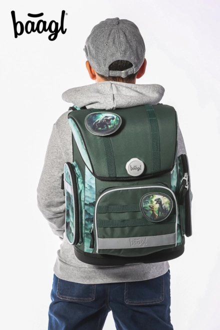 Skole taske Ergo Dino fra Baagl