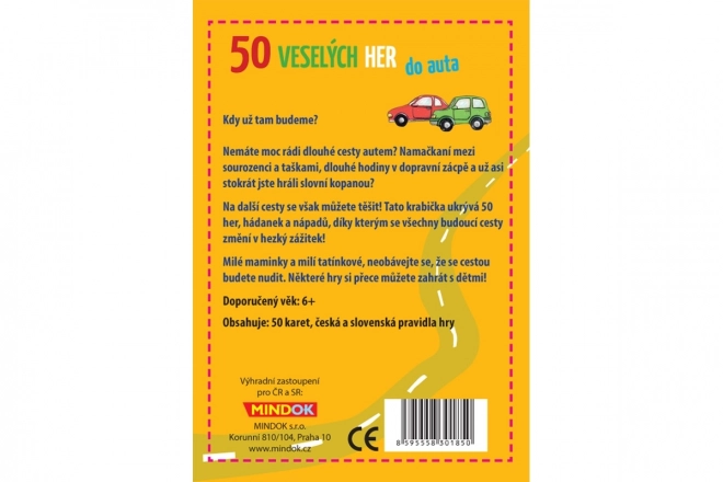 50 sjove spil til bilen