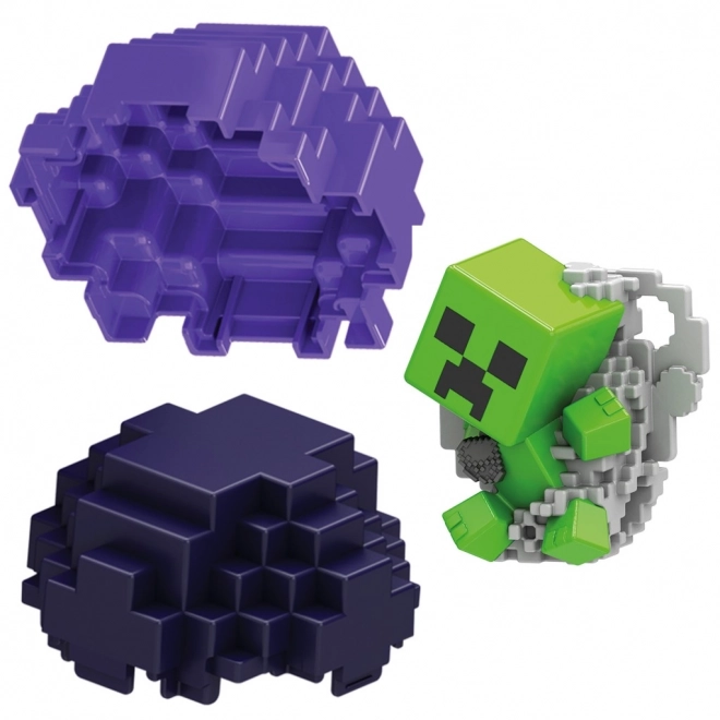 Minecraft mini figur i et æg