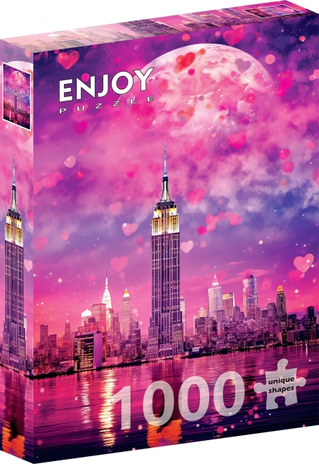 Puslespil Forelsket New York 1000 brikker