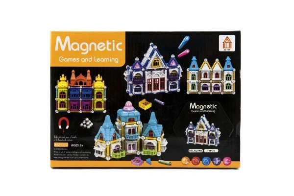 Magnetisk byggesæt - lille hus