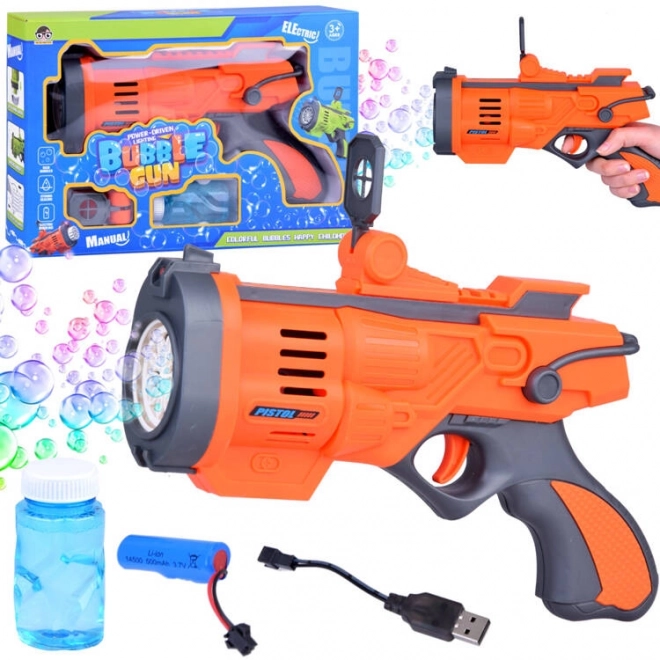Pistol til regnbuebobler