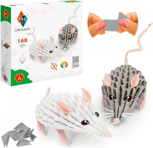 Alexander kreativt sæt Origami 3D mus
