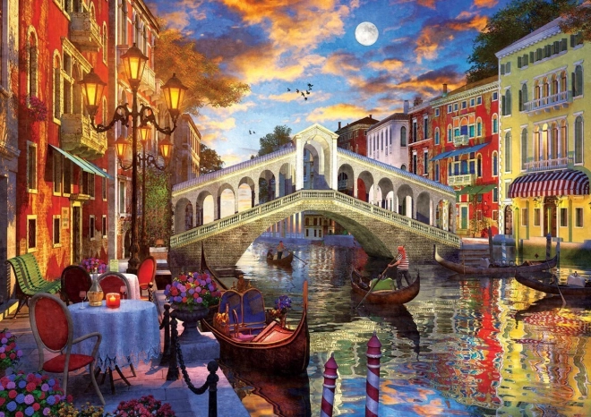 ART PUZZLE Puslespil Most Rialto, Venedig 1500 brikker