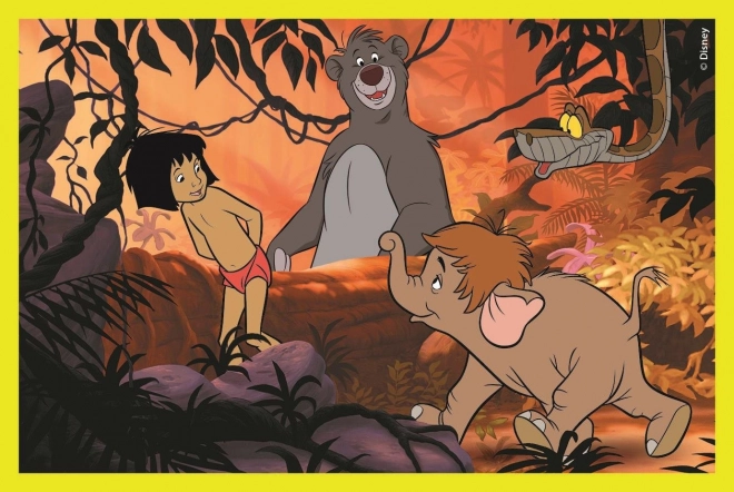 CLEMENTONI Billedklodser Disney klassiker, 6 klodser