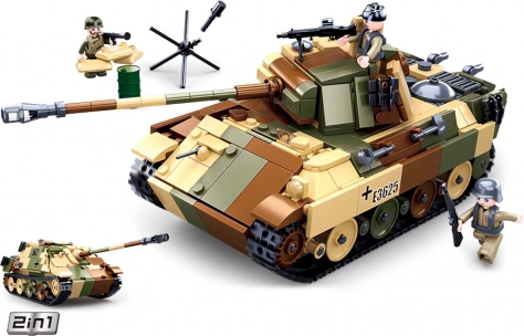 3 minifigurer inkl. skytte med bazooka
