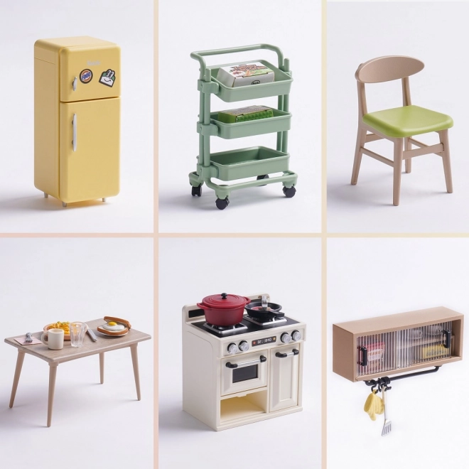 RoboTime miniaturkøkkenet Happy Meals Køkkenhjørne