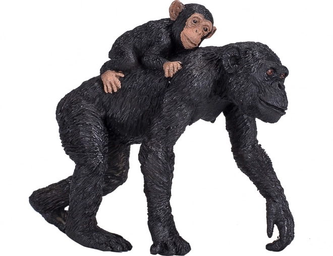 Mojo chimpanse med unge