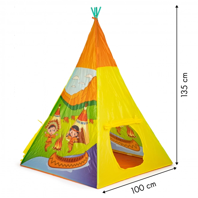 PIXINO Børnetelt til leg Indianertipi
