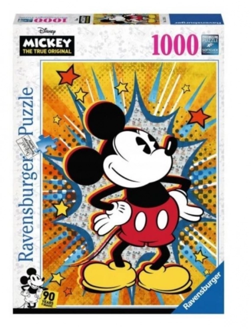 Ravensburger puslespil Retro Mickey 1000 brikker