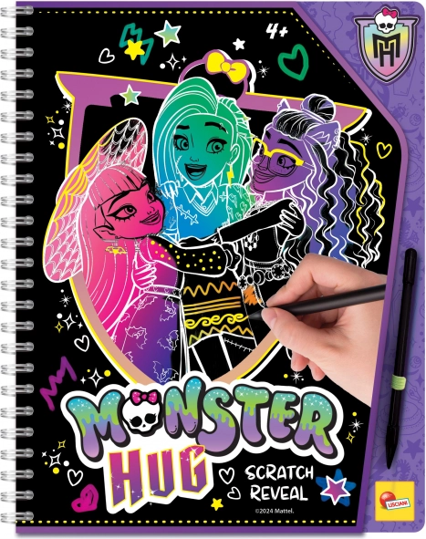Skrabe-sketchbog Monster High