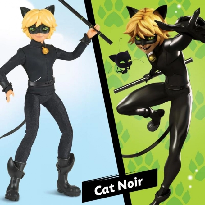 Miraculous: Cat Noir dukke med tilbehør