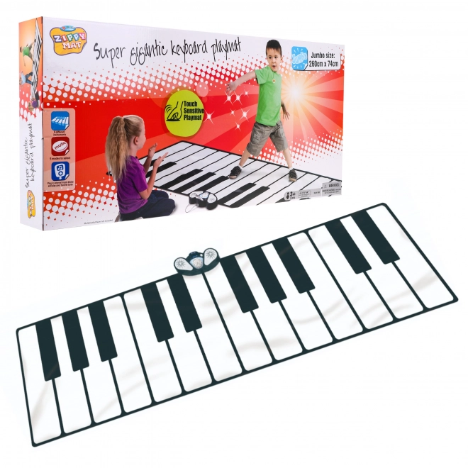 Stor musikmåtte Super Keyboard