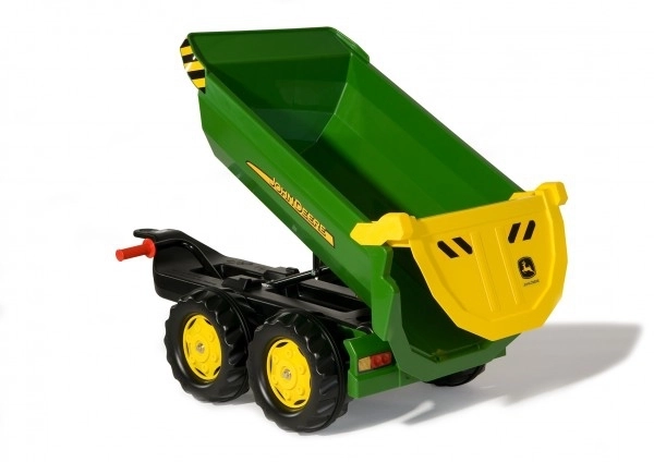 Rolly Toys trailer med tippende lad John Deere