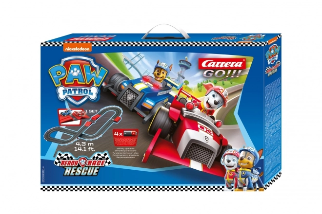 Autobane Carrera Go Paw Patrol - 4,3 m