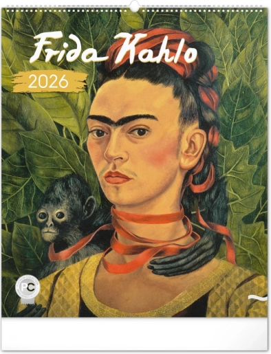 Vægkalender Frida Kahlo 2026