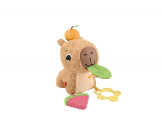Fisher-Price plyslegetøj kapybara med tilbehør
